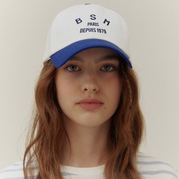 벤시몽 BSM LOGO BALL CAP (MULTI) - BLUE