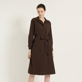 BCBG [여주점] 이중카라 벨티드 원피스 B5C7G671