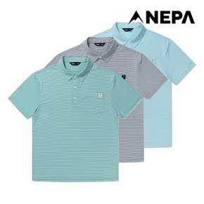 [공식]네파 남성 라이프스타일 스트라이프 폴로 티셔츠 7I35242