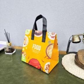 보냉백 도시락 피크닉 가방 오렌지