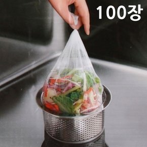 씽크대 배수구거름망 100P 일회용거름망 음식물걸름망