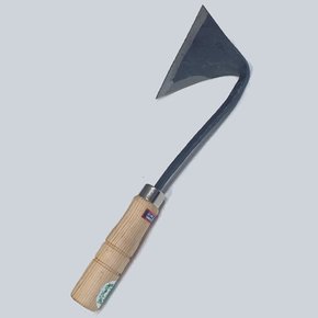 나무손잡이 삼각 호미 원예 텃밭 농업 잔디 잡초