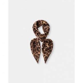 4818349 Bershka Leopard Print Scarf - Brown