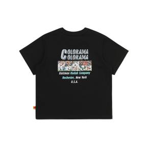 [공식]컬러라마 에어로쿨 반팔 티셔츠 키즈 BLACK