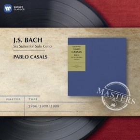 JOHANN SEBASTIAN BACH - CELLO SUITES/ PABLO CASALS WARNER MASTERS 바흐: 무반주 첼로 모음곡