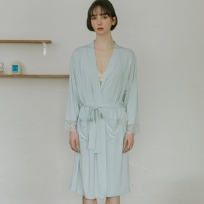 마이크로모달 레이스 로브(FWGN301N) Mint blue