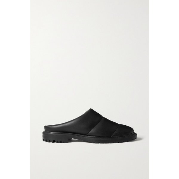 스타우드 Astro Quilted Faux Shearling Mules 블랙 13452677152446902