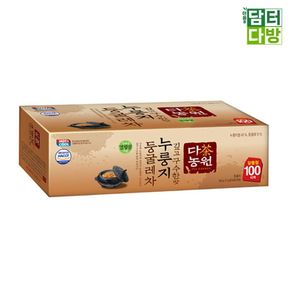 누룽지둥굴레차 100티백 X2