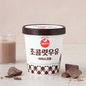 서울우유 초콜릿우유 아이스크림 474ml