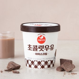 서울우유 초콜릿우유 아이스크림 474ml