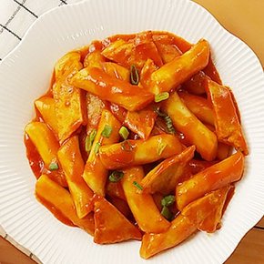 YYFD 밀떡 순한맛 사계절 떡볶이 밀키트2 인분 어묵 분말 소스 포함