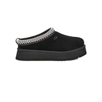 UGG [해외배송] 어그 블랙 스웨이드 TAZZ 슬리퍼 1122553BLK B0301443202