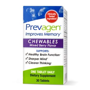 [해외직구] Quincy  Bioscience  Prevagen  Chewables  혼합  베리  30정