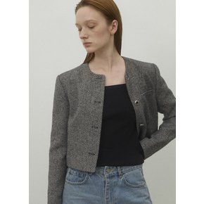 (JK-2963)JANE TWEED JACKET