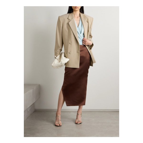 더블 브레스트 울 블레이저 베이지 1647597333155279