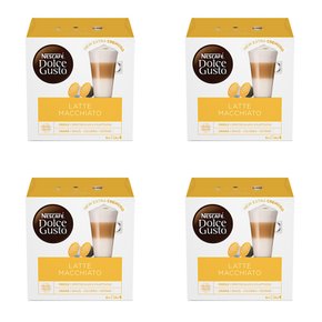 네스카페 돌체구스토 라떼 마키아토 캡슐커피 Nescafe Dolce Gusto Latte Macchiato 8+8개입 4개