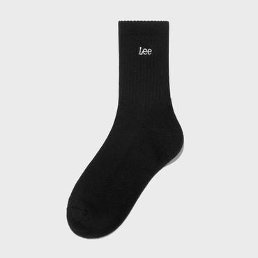 LEE 여성 트위치 로고 삭스 블랙 LE2501SK61BK