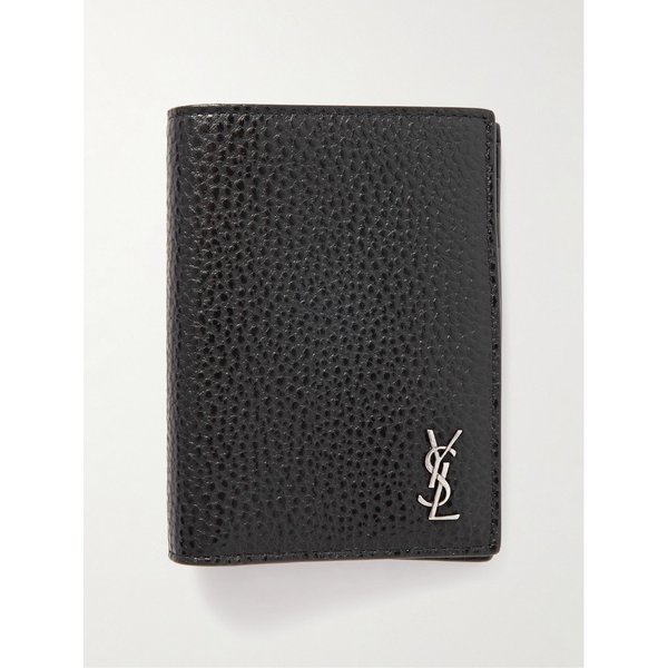 타이니 카산드르 로고 아플리케 풀그레인 가죽 반지갑 1647597332145105