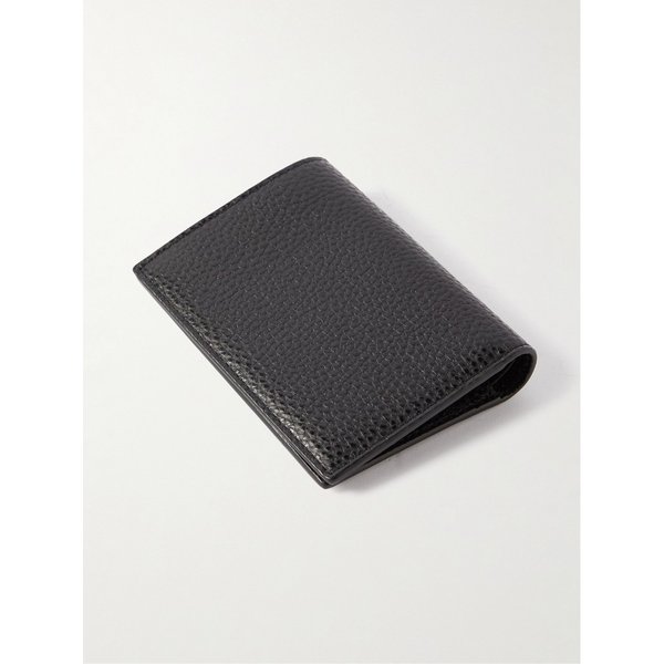 타이니 카산드르 로고 아플리케 풀그레인 가죽 반지갑 1647597332145105