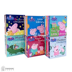 (영어원서) Peppa Pig / Little Library 미니 보드북 6종 세트 (영국판) (CD없음)