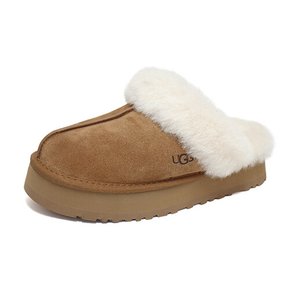 (240mm)어그 UGG 디스케트 털슬리퍼 양털 스웨이드 방한 털신 체스트넛 1122550-CHE