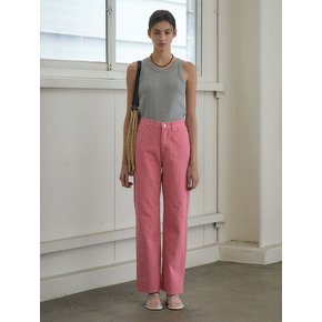 Pink Denim Pants _ Pink