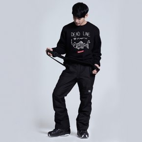 남녀공용 스키복 보드복 바지 팬츠 LAY-P702-BLACK