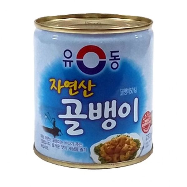 유동 푸드 즉석탕 자연산골뱅이 230g 24ea 1box