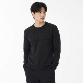 하이비 드라이얀 라이트웨이트 심리스 롱 슬리브 긴팔 남성 티셔츠 YBMW065YA01 BLK0001 17