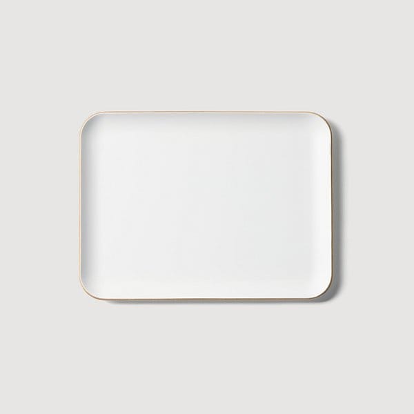 홈카페 쟁반 27x20cm 화이트 J70N903155100