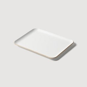 홈카페 쟁반 27x20cm 화이트 J70N903155100