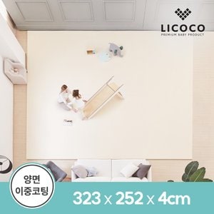 리코코 [비밀특가]양면이중코팅 더블 원피스매트 323x252x4cm+추석선물