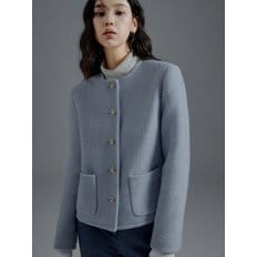 Bessie wool boucle tweed jacket