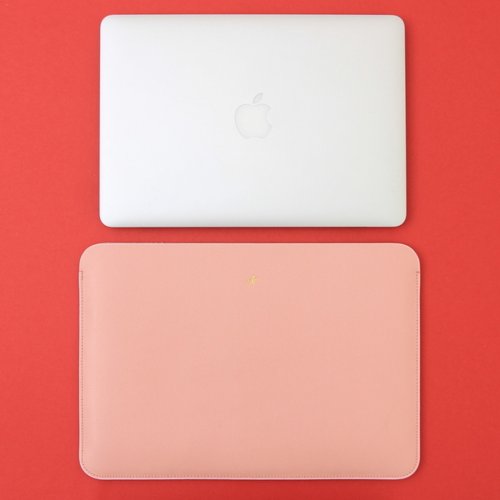 맥북프로 신형 터치바 Macbook Pro 맥북 13형 가죽 파우치(로얄베이지) 상품이미지 6