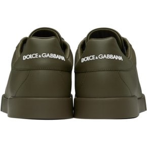 Dolce & Gabbana 카키 포르토피노 스니커즈 CS1761AB939 8J037 KAKI 1