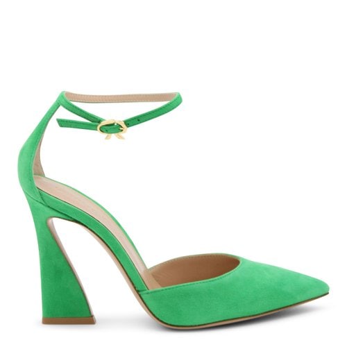 23 S/S GIANVITO ROSSI 그린 스웨이드 HOLLY 펌프스 G4033315RICCAMGREE B0480001872