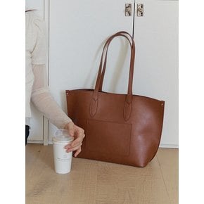 모브 쇼퍼백 Move Shopper Bag - 브라운