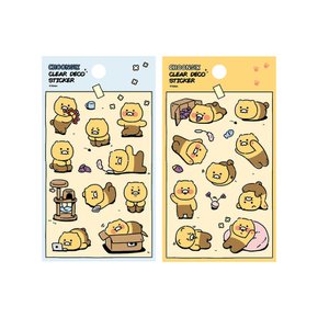 춘식이 투명 데코 스티커 2000