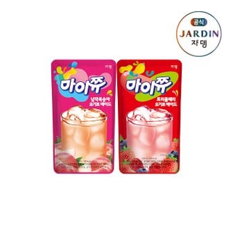 쟈뎅 [정상가 28000] 마이쮸 납작복숭아요거트/트리블베리 에이드 230ml X 20개 골라담기