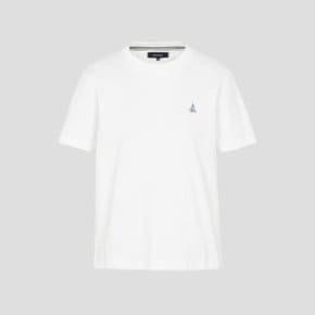 [Essential] 남녀공용 수피마 코튼 라운드넥 티셔츠  화이트 (BC4242E021)