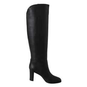 4863965 Jimmy Choo Elegant Calf Leather Heeled Womens Boots