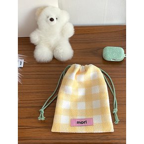 Check string pouch (Yellow)