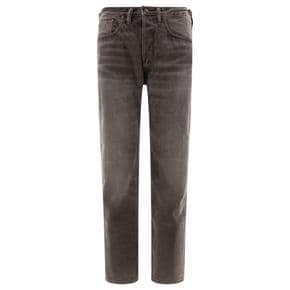 24FW 더블알엘 스트레이트 팬츠 782932435001DUSTY BLACK WASH Grey