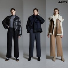 에이앤비 24FW 코듀로이 세미와이드 기모 본딩 팬츠 3종 SCNW