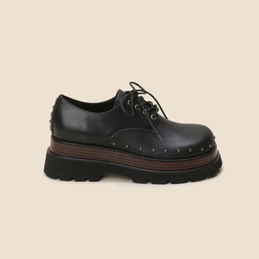 슈콤마보니 Platform stud loafer(black) DG1DS25019BLK