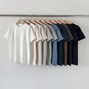 / (10color) 베이직 면 스판 반팔 티셔츠