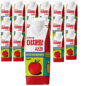 빙그레 야채랑 사과 주스 250ml (18팩) 과채주스