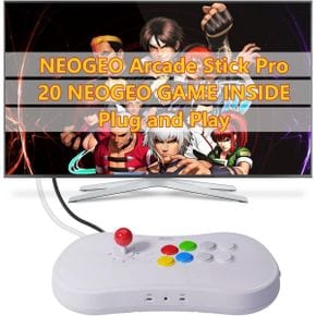 일본 네오지오 미니 NEOGEO Arcade Stick Pro 더 킹 오브 파이터즈 아랑 전설 등 20종 SNK 레트