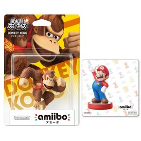 amiibo 동키 콩 (대난투 스매시 브라더스 시리즈) 오리지널 스티커 포함