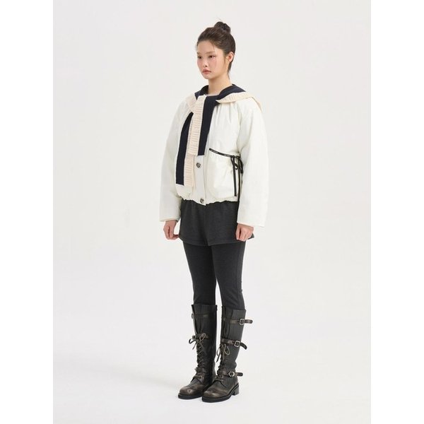 Leggings Attach Banding Jersey Pants (dark grey)  LFPNS26120GYD